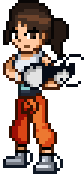 Chell - Portal by Breeky on DeviantArt