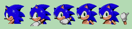 S2 Sonic Re-Design Sprite Sheet V1 by MarioYT21 on DeviantArt