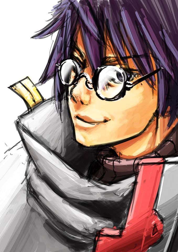 Speed painting Shiro from Log Horizon :3