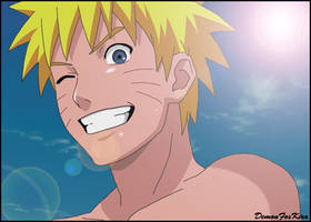 Smiling Naruto