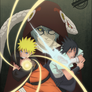 Naruto, Sasuke and Kabuchimaru