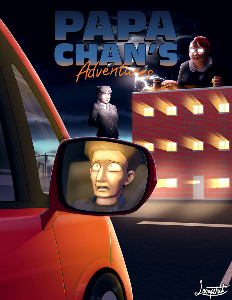 Papa Chan's Adventures Chapter 9 Cover by Lampshit on DeviantArt