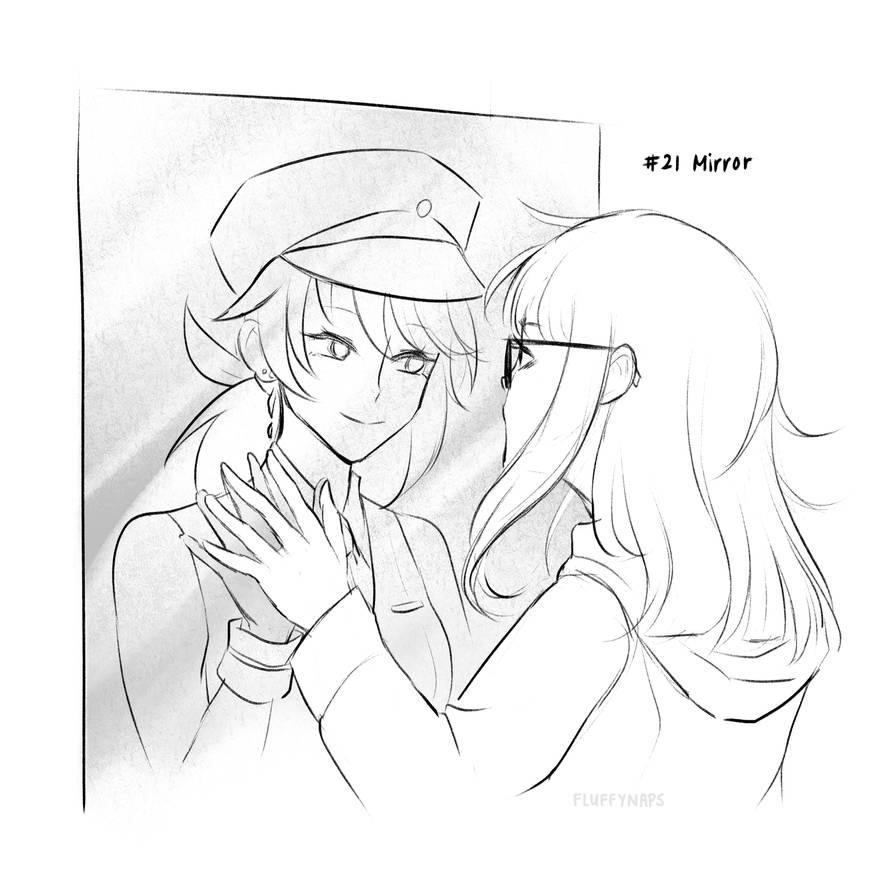 Day 21 Mirror By FluffyNaps On DeviantArt day-21-mirror-by-fluffynaps-on-deviantart