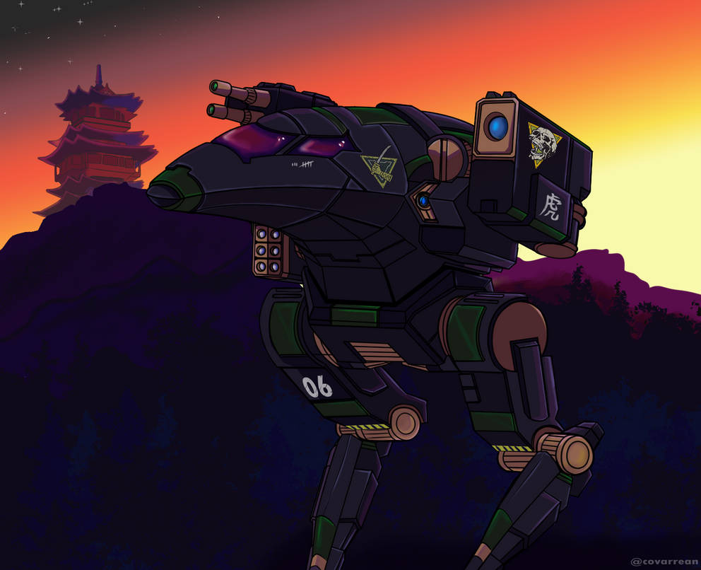 Raven mech- Death Commandos, House Liao by Covarrean on DeviantArt