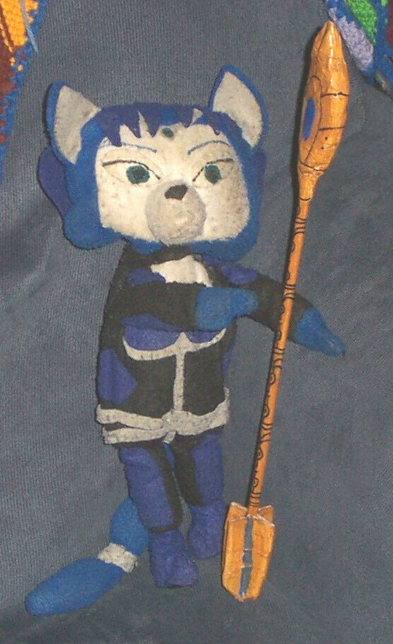 Plush Krystal with Staff