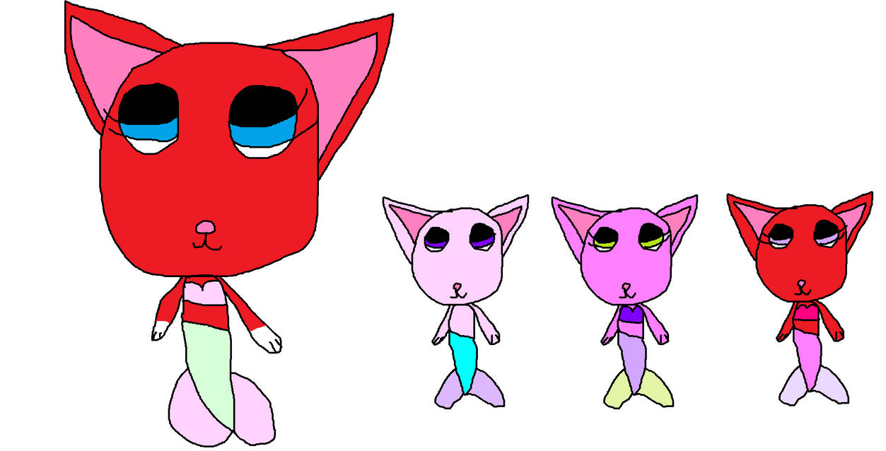 Pets as mer-animals 6 by MjMagicWolfGirl on DeviantArt