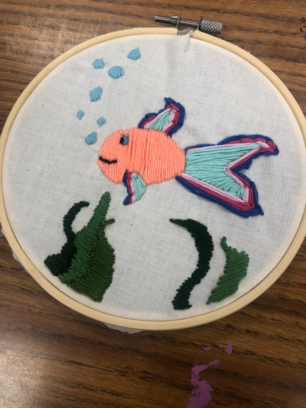 Embroidered Fish Embroidered Fish by MjMagicWolfGirl on DeviantArt