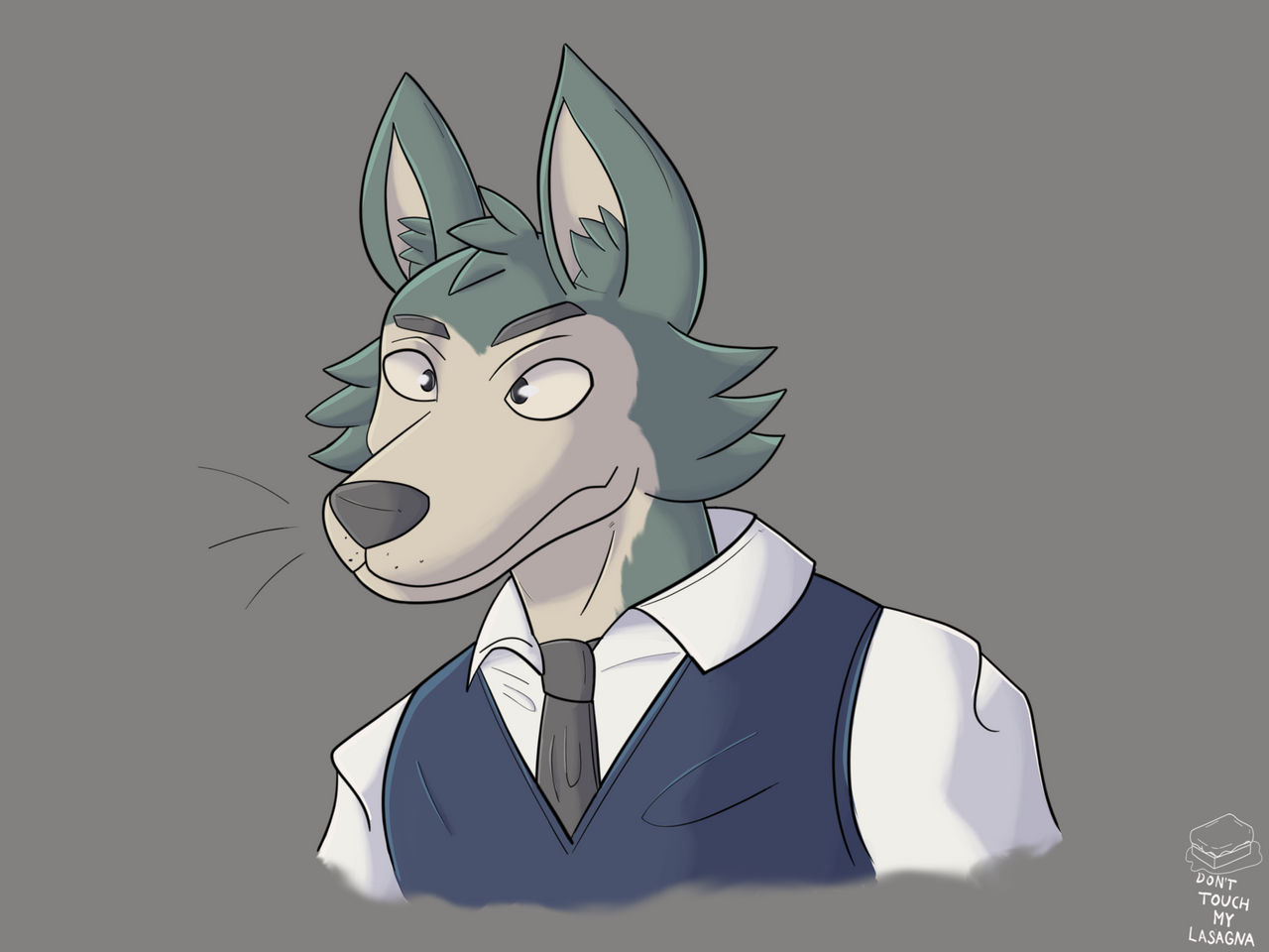 Legoshi portrait by donttouchmylasagna on DeviantArt