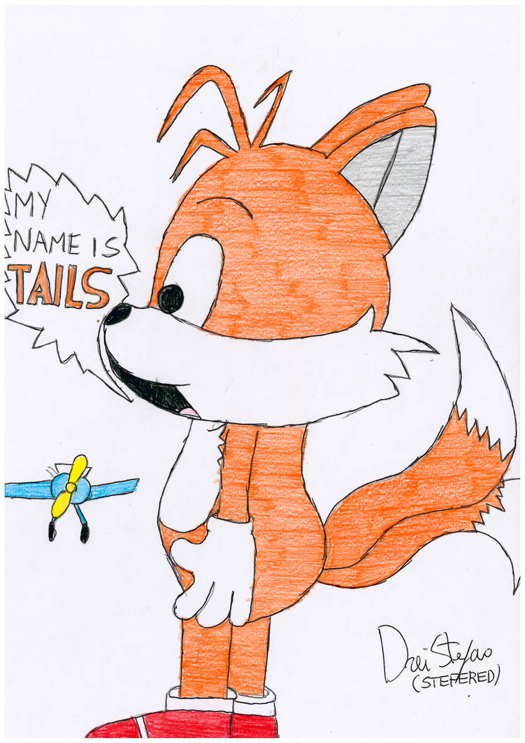 Tails Sonic The Hedgehog Presentation by Stefered on DeviantArt