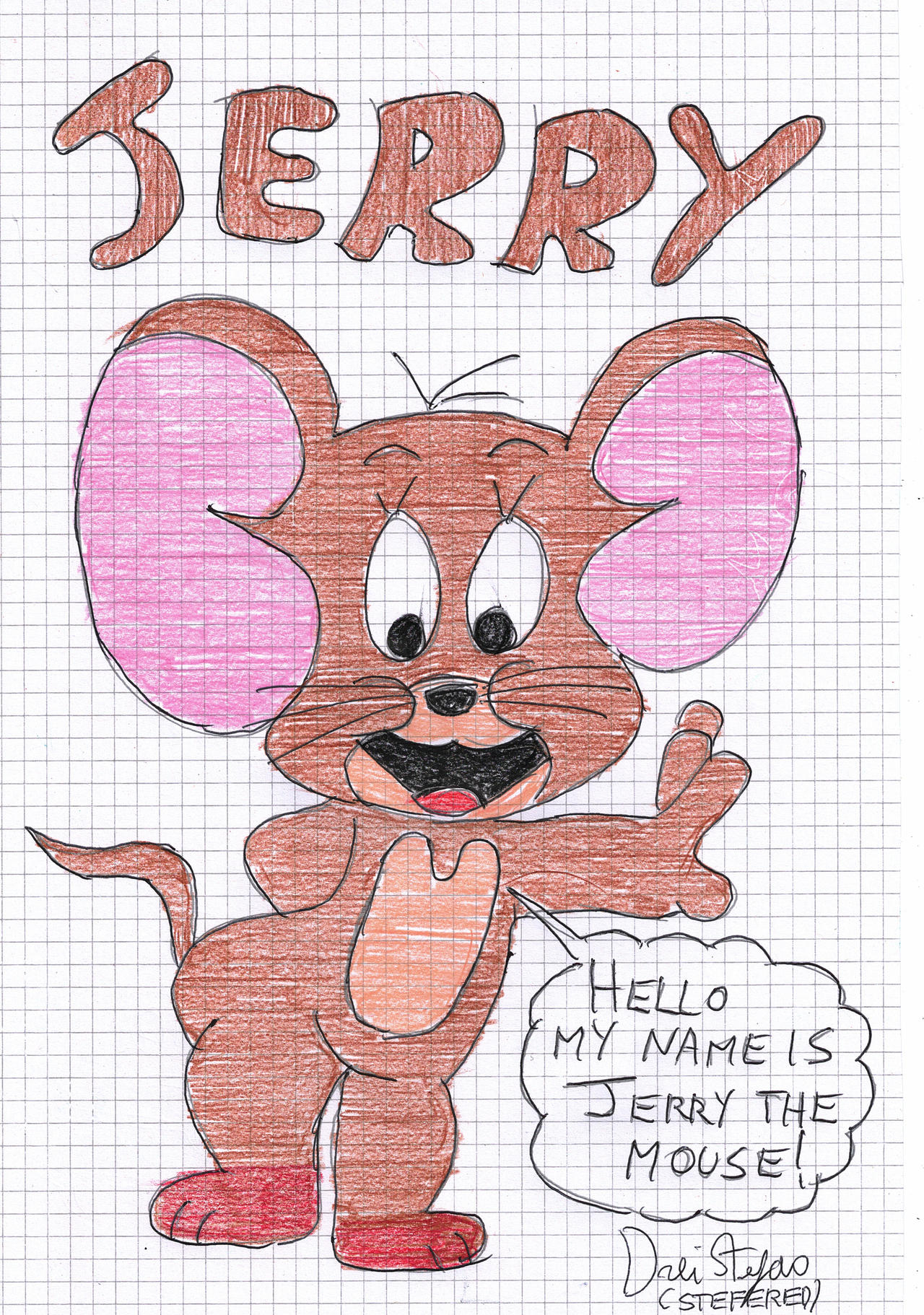 Jerry The Mouse by Stefered on DeviantArt