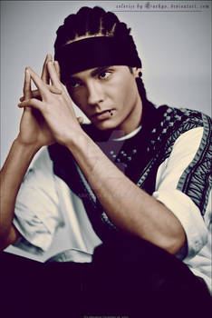 Tom Kaulitz GQ shoot.colorize.