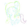 Sketch chibi pony!