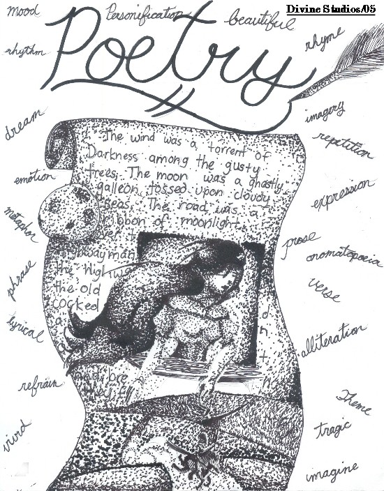 Poetry Portfolio Coverpage by woodlandgoddess on DeviantArt