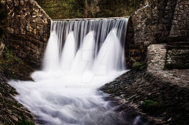 Waterdam in Kuznice Poland