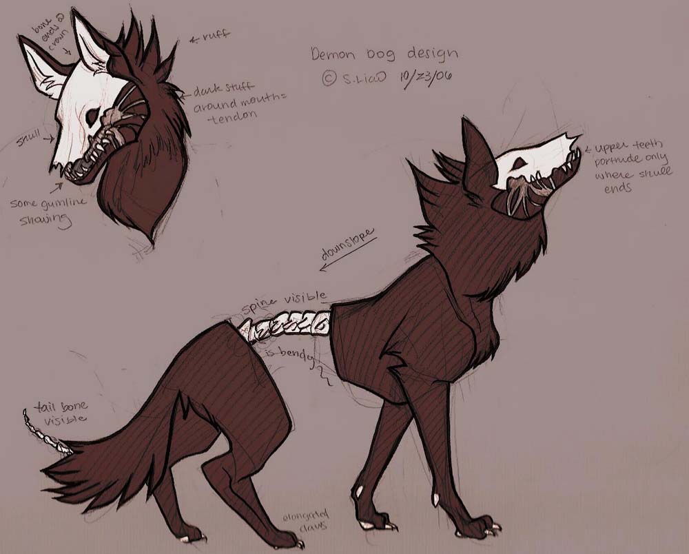 Demon Dog Design By Lemonfruitpie On Deviantart Demon Dog Design By Lemonfruitpie On Deviantart