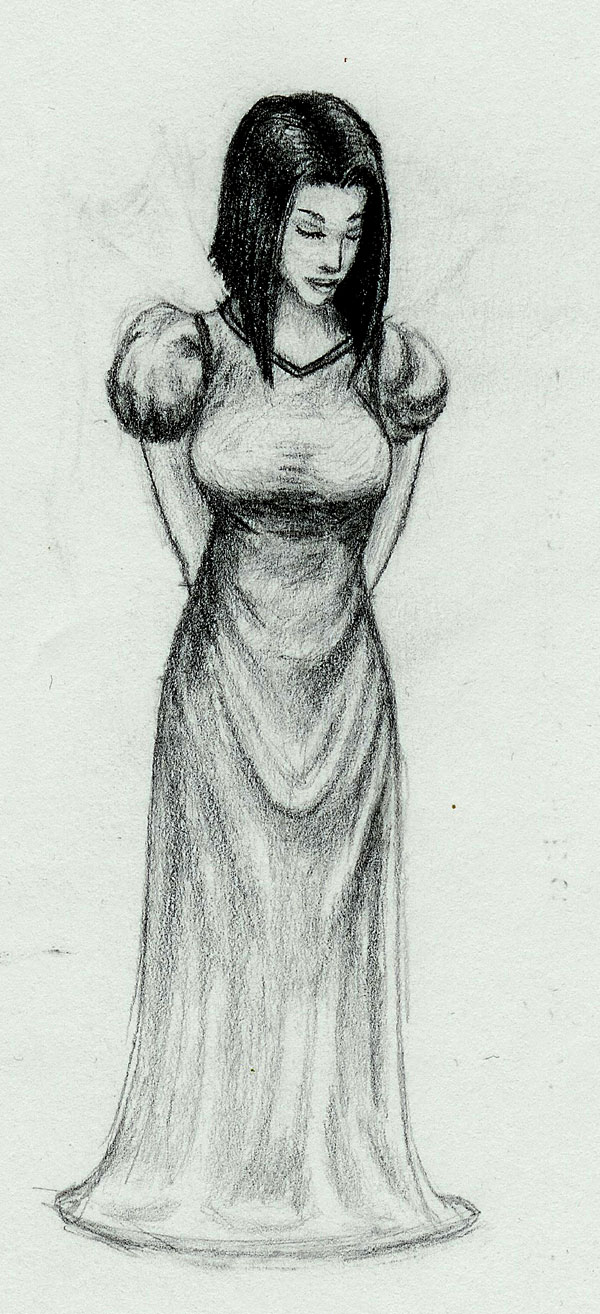 Female Character 03, Pencil