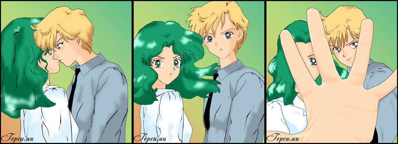 Haruka and Michiru...