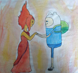 Flame Princess and Finn