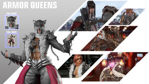 Armor Queens (Armor king cosplay for girls)