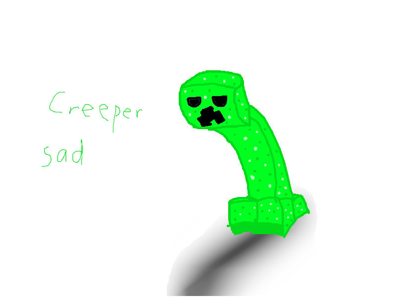 Sad Creeper by dukesofrock07 on DeviantArt
