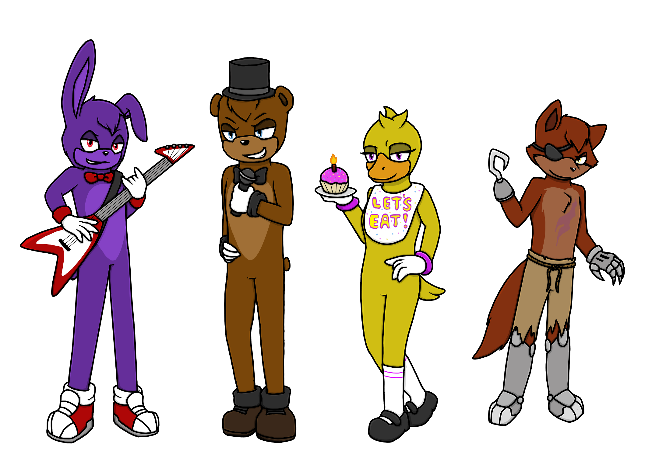 Five Night's at Freddy's 2 (1) (2014) by ReginaldMaster on DeviantArt