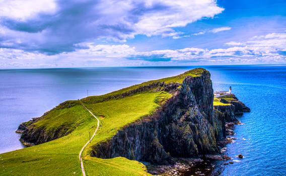 Neist Point Lighthouse, isle of Skye, Scotland