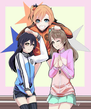 .:Love Live! Jersey ver:. Second Years