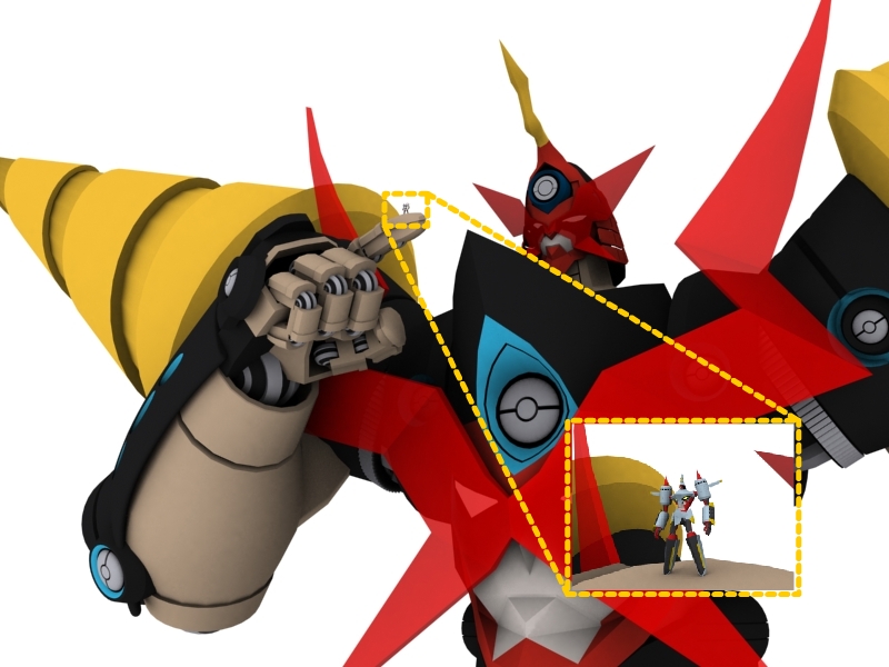 Chouginga Gurren Lagann Scale