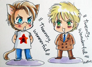 Hetalia Englishes