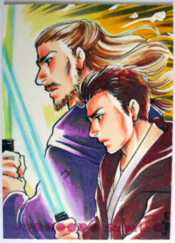 Jedi Masters Qui-Gon Jinn and Obi-Wan Kenobi by celedansuniverse on  DeviantArt