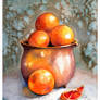 Oranges in a Bowl