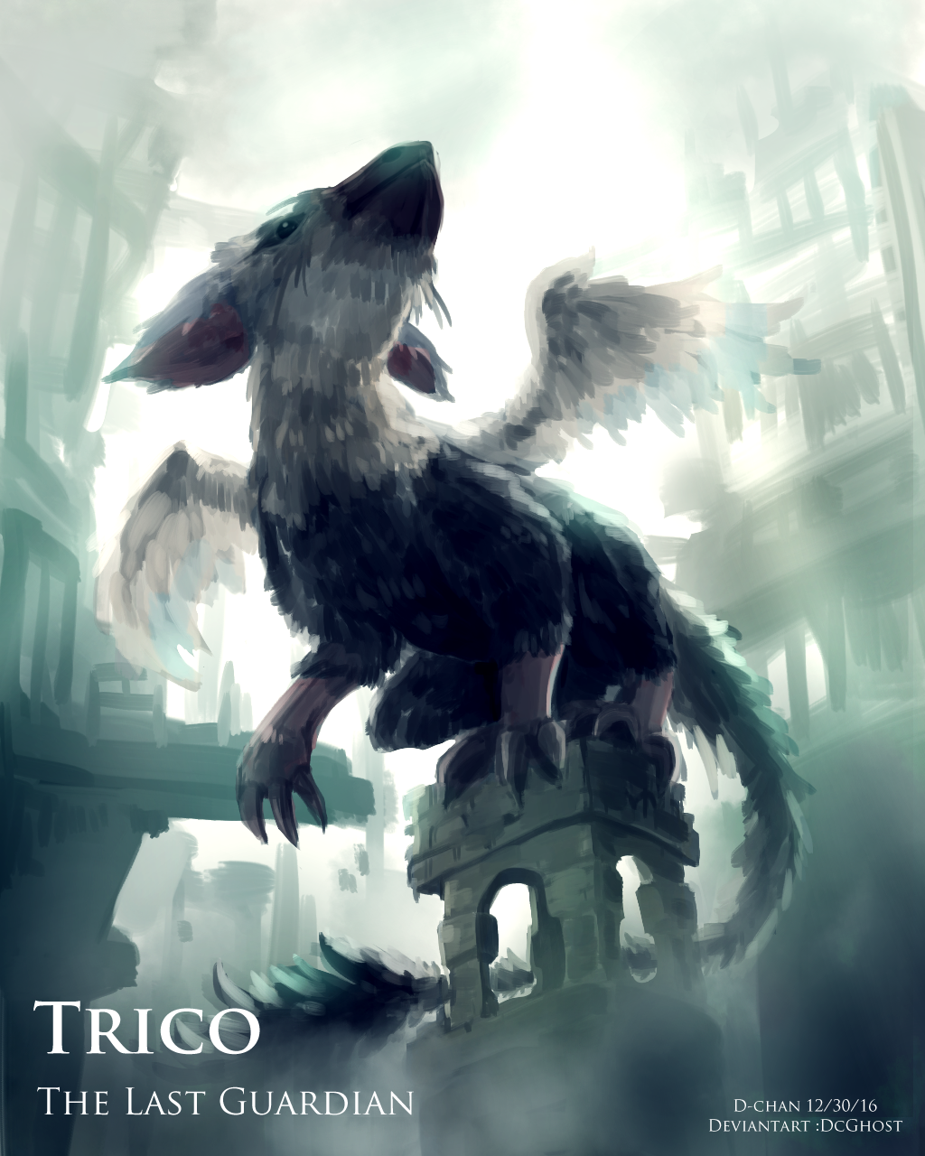 The last guardian trico base by PeepawTT on DeviantArt