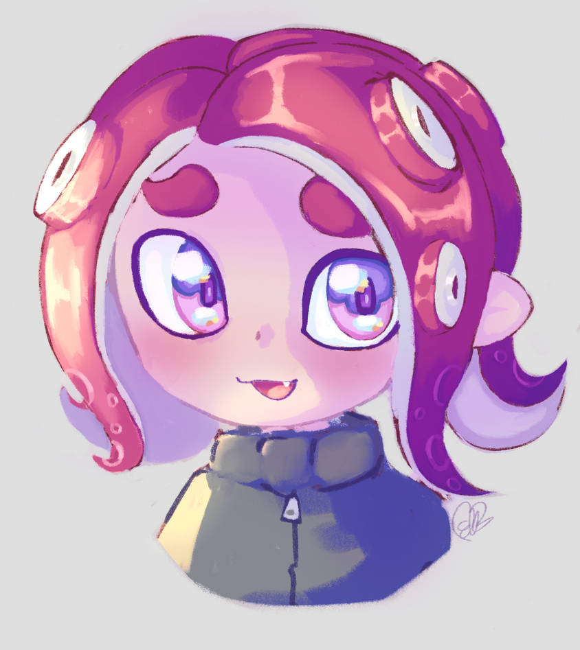 Octoling Hair Study by ConstantMigrane on DeviantArt
