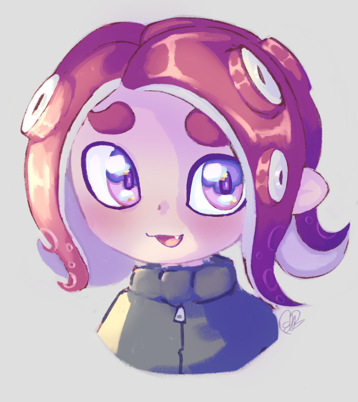 Octoling Hair Study by ConstantMigrane on DeviantArt