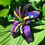 Recycled Large Purple Lily