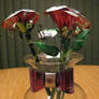 Recycled Pop Can Red Roses2