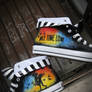 Hand Painted All Time Low Converse