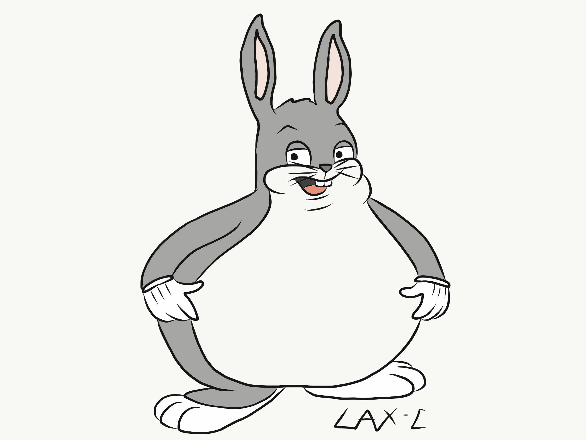 Big Chungus by LAXC on DeviantArt