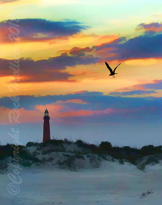 Ponce Inlet Light at Sunset by SteelCowboy on DeviantArt