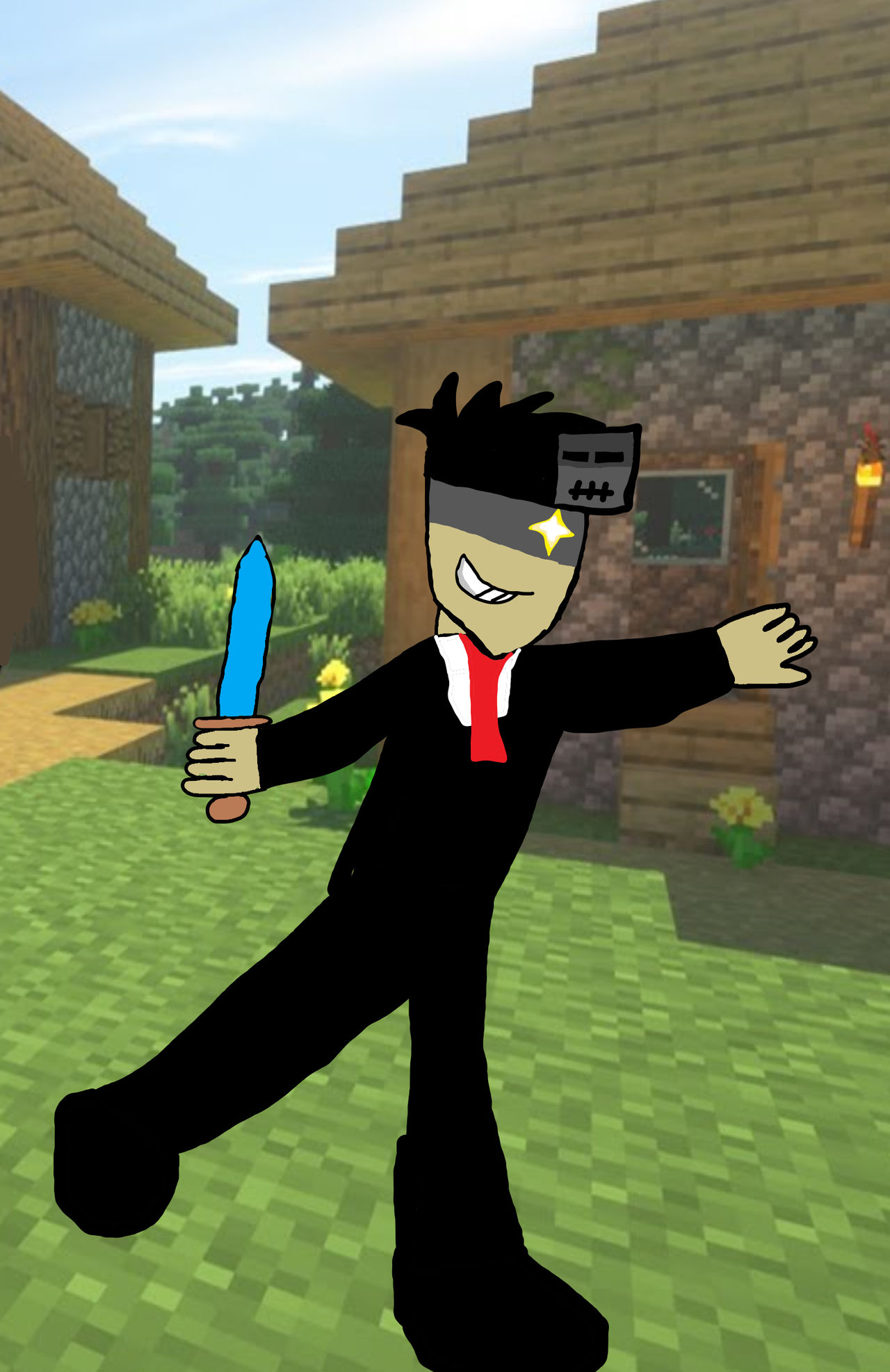 minecraft youtube Grox by MARIOFridayNightfunk on DeviantArt
