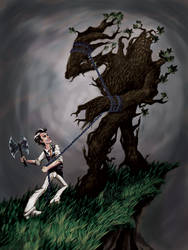 A Tree's Torment by leoangelo03