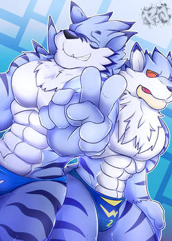 duo weregarurumon