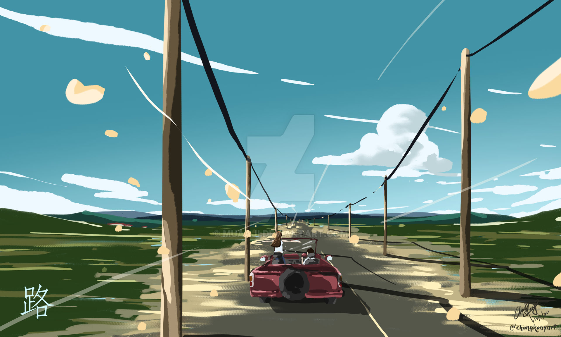 Road Deviantart Concept Art - Road by muaaji on DeviantArt