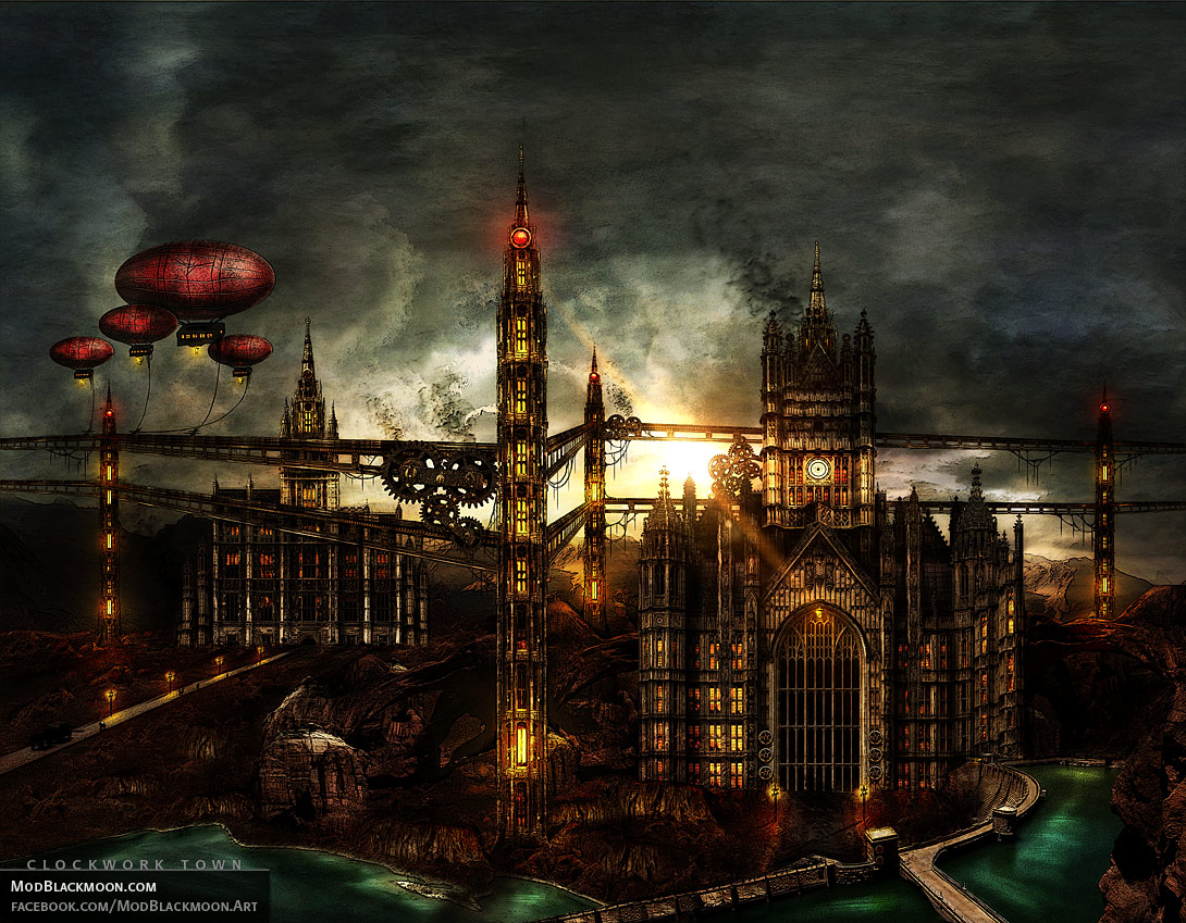 Clockwork Town | Metal Album Artwork