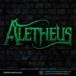Doom Metal Logo: Aletheus