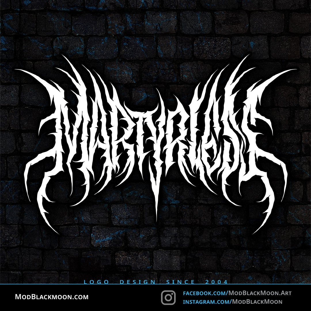 Death Metal Logo: Martyrless
