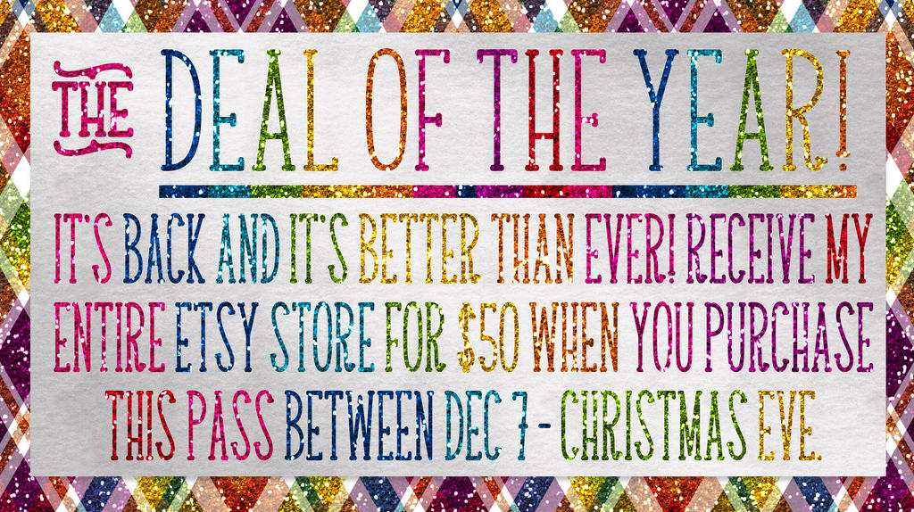 Buy My Store + Receive $25! by harperfinch