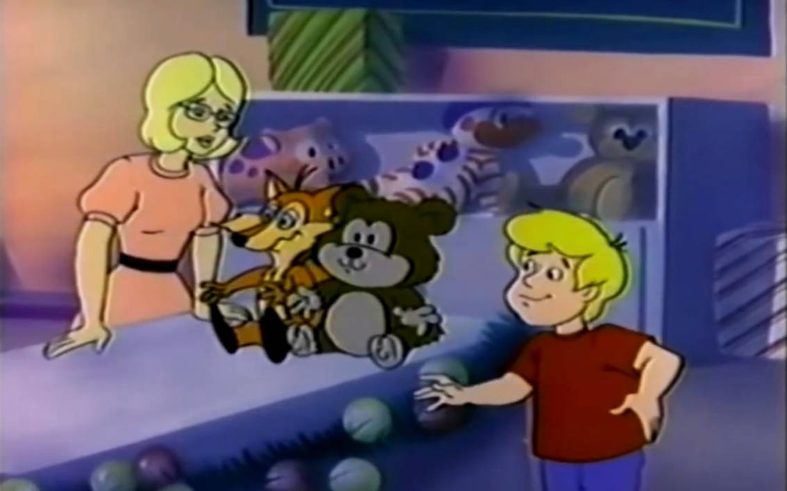 The boy thinks Buttons and Rusty are Toys by jonacme on DeviantArt