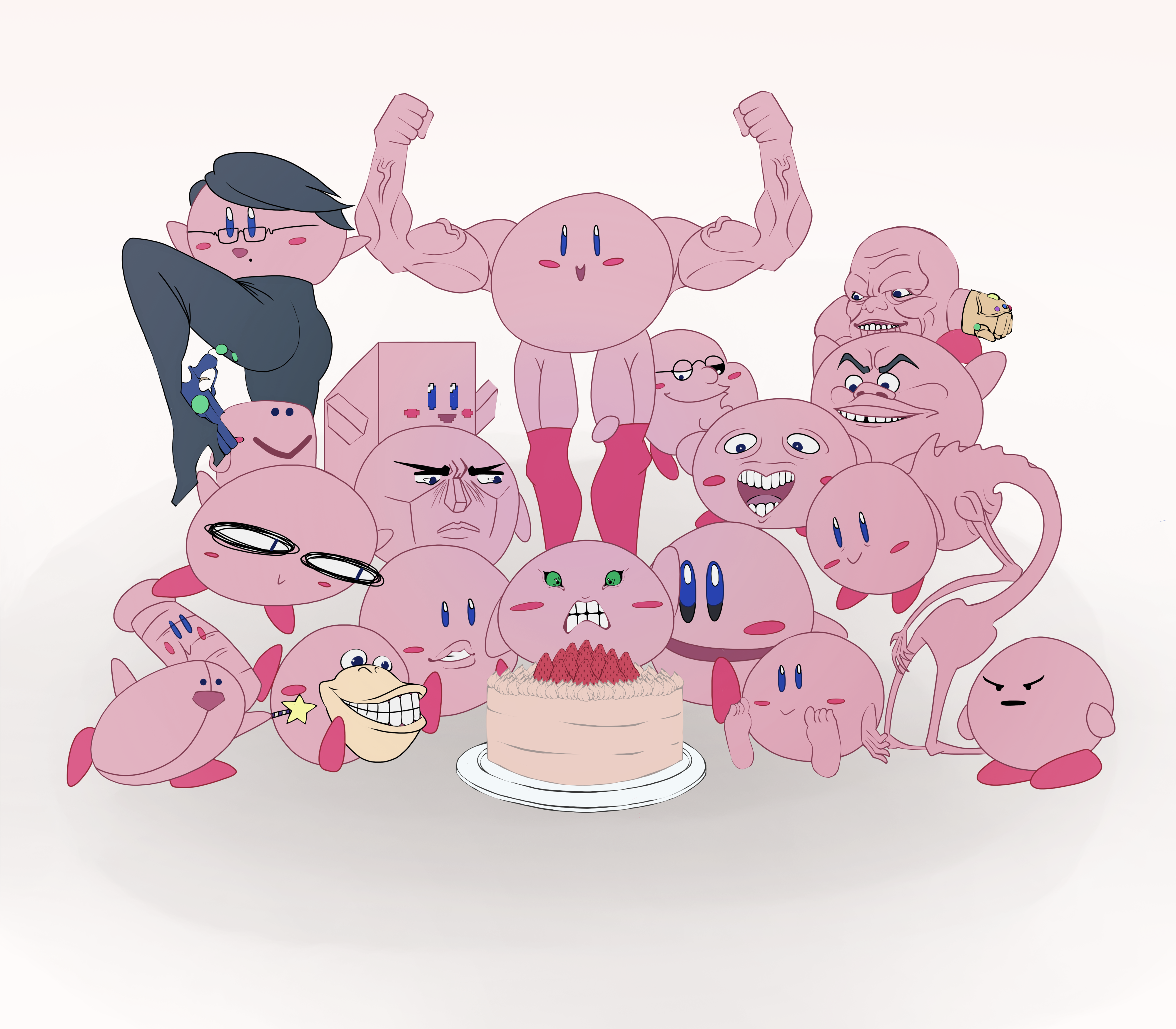 Cursed Emoji Kirby by eidont48 on DeviantArt