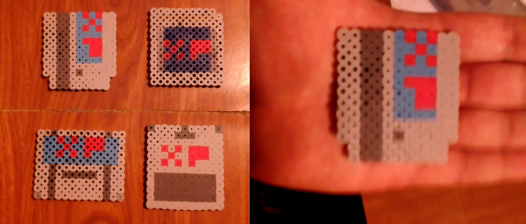 Perlers: XP Fest Swag Prototypes